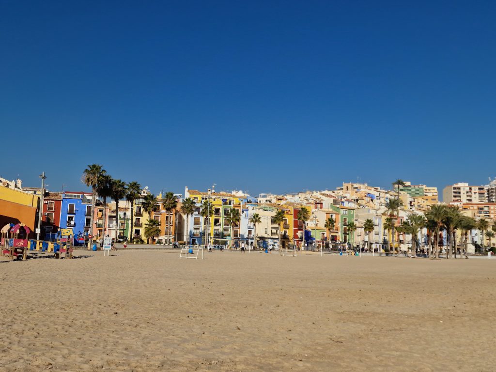 Villajoyosa - case faleza
